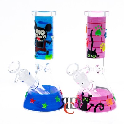 WATER PIPE GLOW IN DARK 3D ART FESTIVE ASST. DESIGNS WP10017 1CT